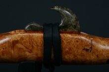 Silver Maple Native American Flute, Minor, Mid A-4, #E42I